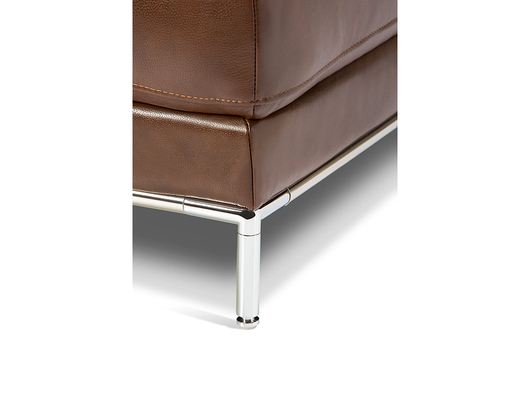 SOFÁ SECCIONAL ROSEN KRIS DERECHO CUERO MARRON 6