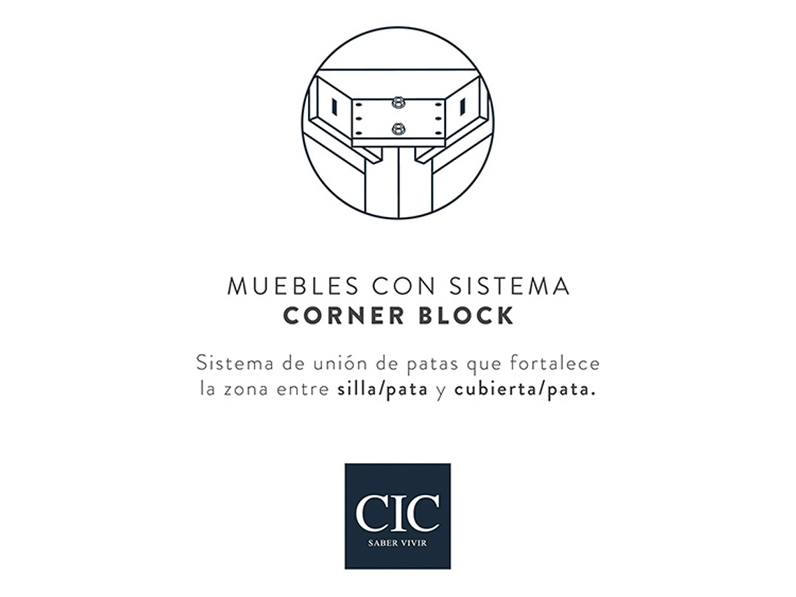 JUEGO DE COMEDOR CIC CALABRIA 6 SILLAS ARENA 3