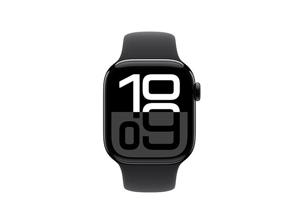 APPLE WATCH SERIE 10 42MM NEGRO ALUMINIO CORREA DEPORTIVA S/M 1
