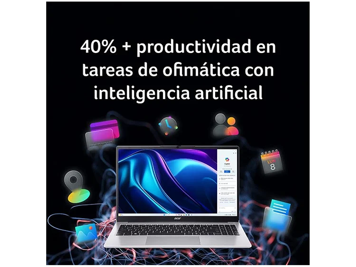 NOTEBOOK ACER ASPIRE LITE AL15-41P-R0ZY-1 AMD RYZEN 7 32GB RAM 512GB SSD 15.6