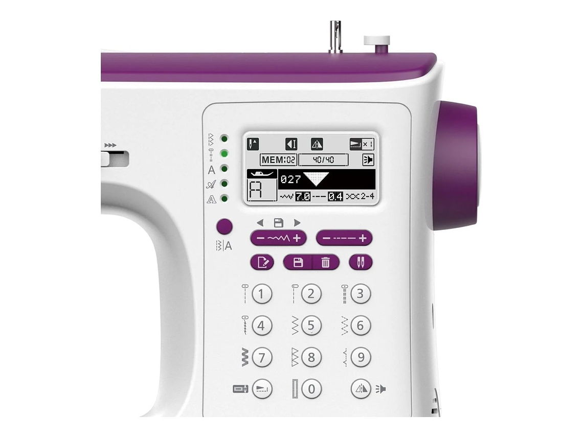 MAQUINA DE COSER NECCHI NC204D CON MESA Y 13 PRENSATELAS 3