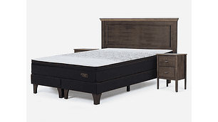 JUEGO DE DORMITORIO ROSEN CAMA EUROPEA TEMPO BD 2 PLAZAS + SET ANNA