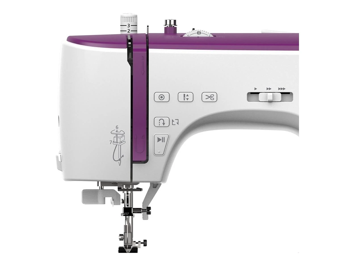 MAQUINA DE COSER NECCHI NC204D CON MESA Y 13 PRENSATELAS 5