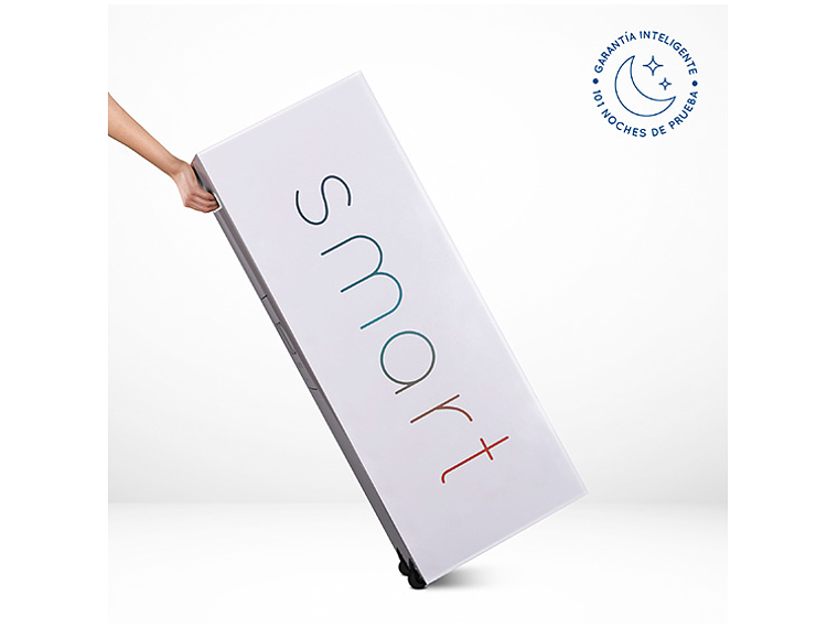 JUEGO DE DORMITORIO CIC CAMA EUROPEA SMART 1 PLAZA + RESPALDO DUBLIN NEGRO 7