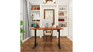 BASE FORM OFFICE COSMO 120 160 ELÉCTRICO NEGRO ACERO