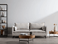 SOFÁ ROSEN TAIN 3 CUERPOS TELA BEIGE - Miniatura 6