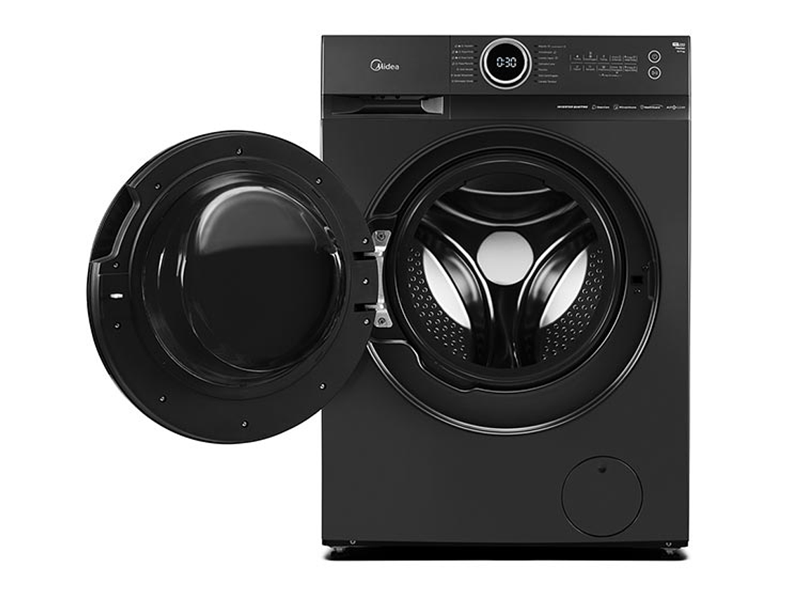 LAVADORA SECADORA MIDEA MF200D150WB/T 15KG/11KG TITANIO 4