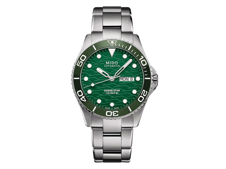 RELOJ MIDO OCEAN STAR 200C VERDE 4