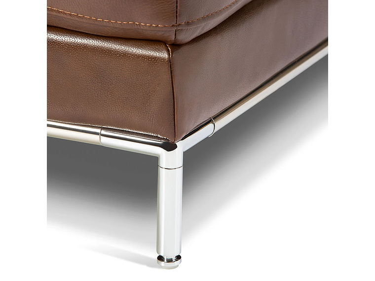 SOFÁ SECCIONAL ROSEN KRIS IZQUIERDO CUERO MARRON 6