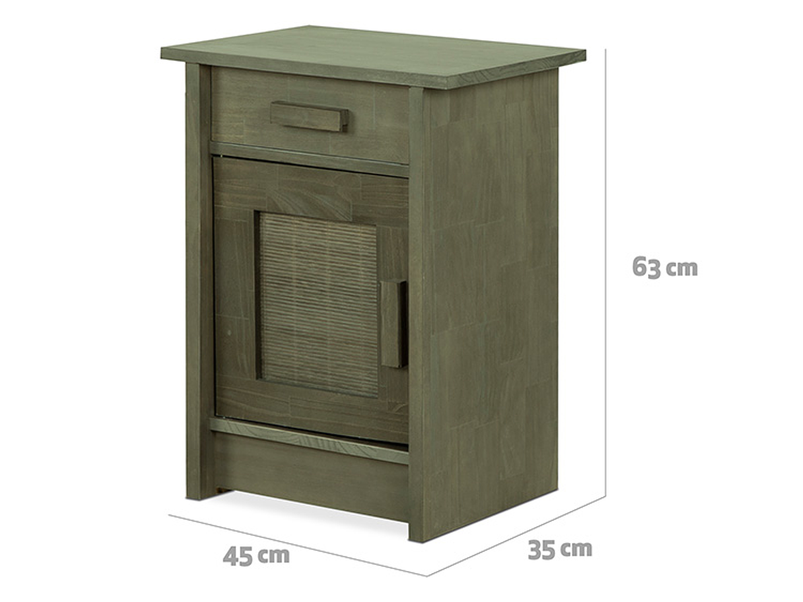 VELADOR CIC MILÁN IZQUIERDO MADERA 1 PUERTA 1 CAJÓN OLIVA 3
