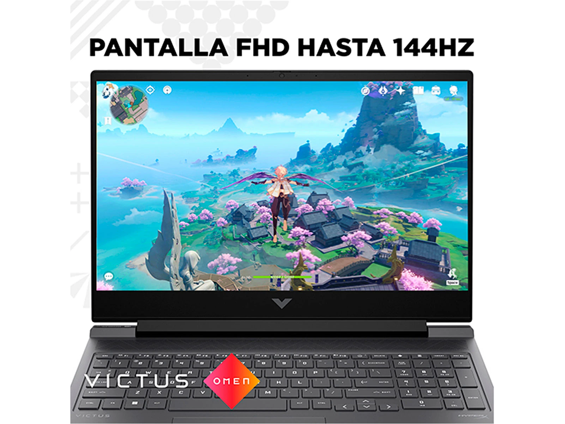 NOTEBOOK GAMER HP VICTUS 16-R1016LA INTEL CORE I7 32GB RAM 1TB SSD NVIDIA RTX 4070 16.1” 8