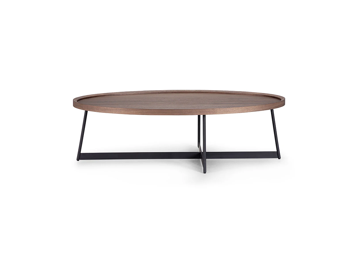 MESA DE CENTRO ROSEN LIBERTY 120 X 70 CM NOGAL 1