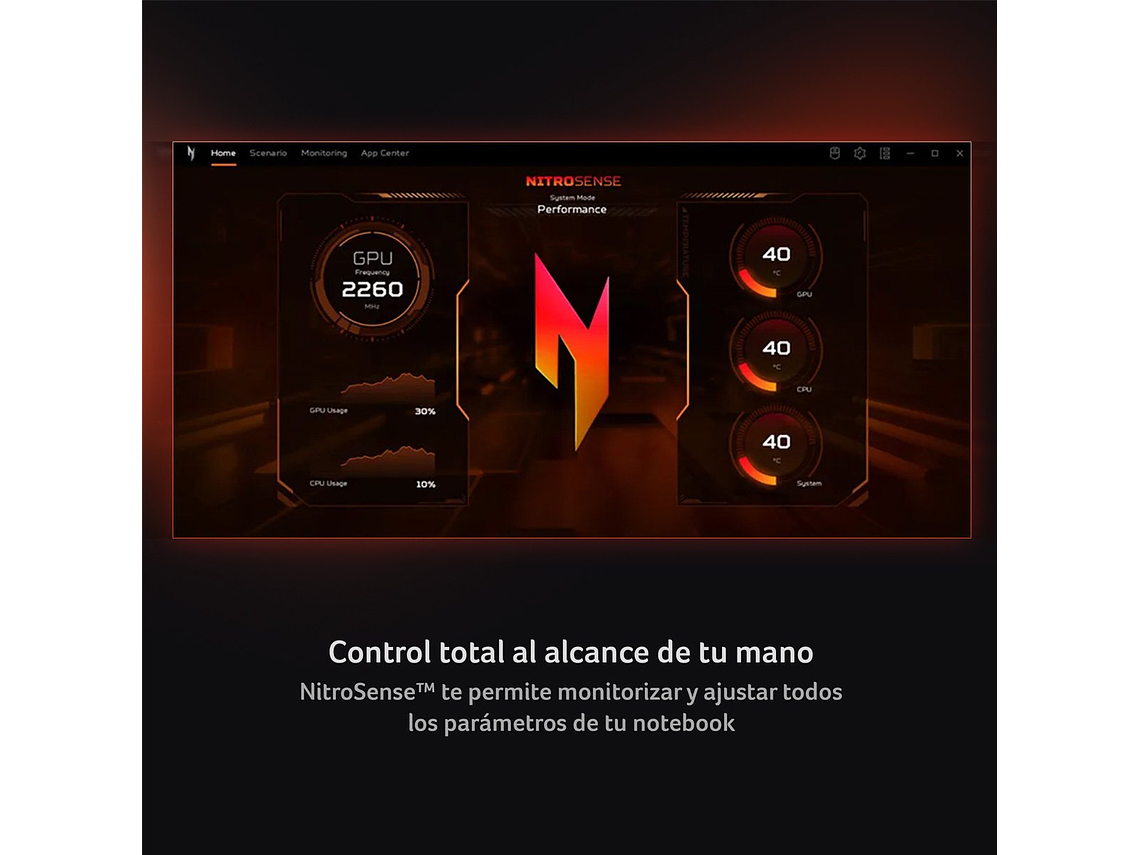 NOTEBOOK ACER GAMER NITRO V15 ANV15-51-53W1-1 INTEL CORE I5 16GB RAM 512GB SSD NVIDIA RTX 2050 15.6” 4