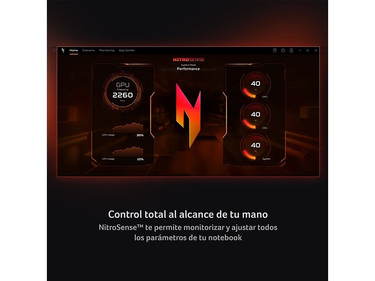 NOTEBOOK ACER GAMER NITRO V15 ANV15-51-53W1-1 INTEL CORE I5 16GB RAM 512GB SSD NVIDIA RTX 2050 15.6” 4