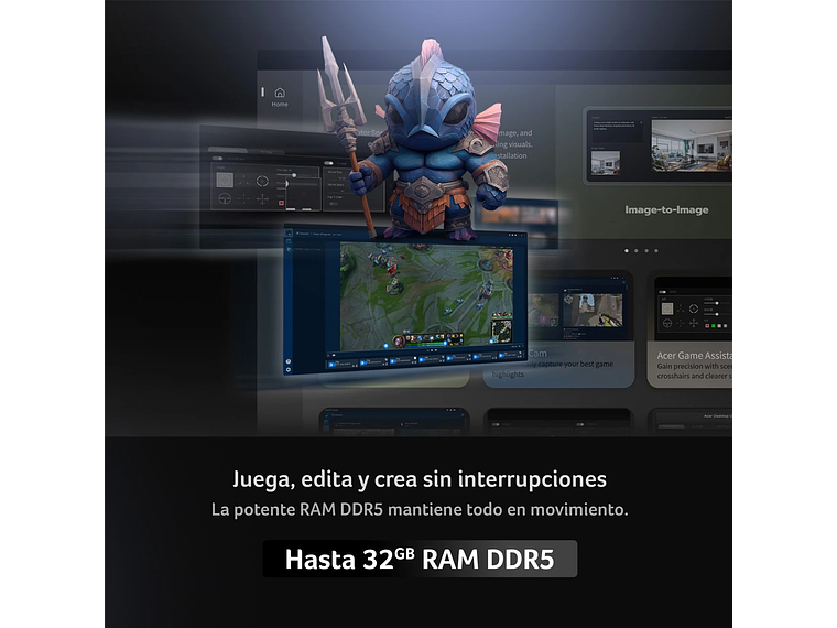 NOTEBOOK ACER GAMER NITRO V15 ANV15-51-53W1-1 INTEL CORE I5 16GB RAM 512GB SSD NVIDIA RTX 2050 15.6” 8