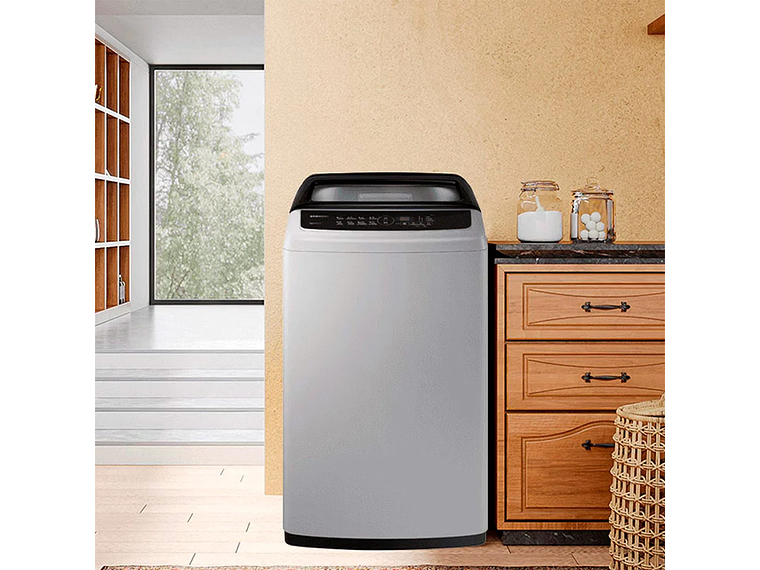 LAVADORA CARGA SUPERIOR SAMSUNG WA90CG4240BY 9KG GRIS 5