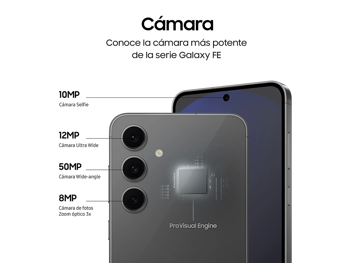 SAMSUNG GALAXY S24 FE 256 GB GRIS 4