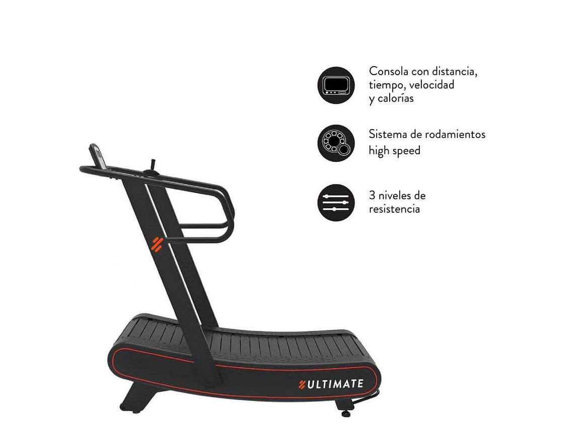 TROTADORA ULTIMATE FITNESS C500 CURVA 5