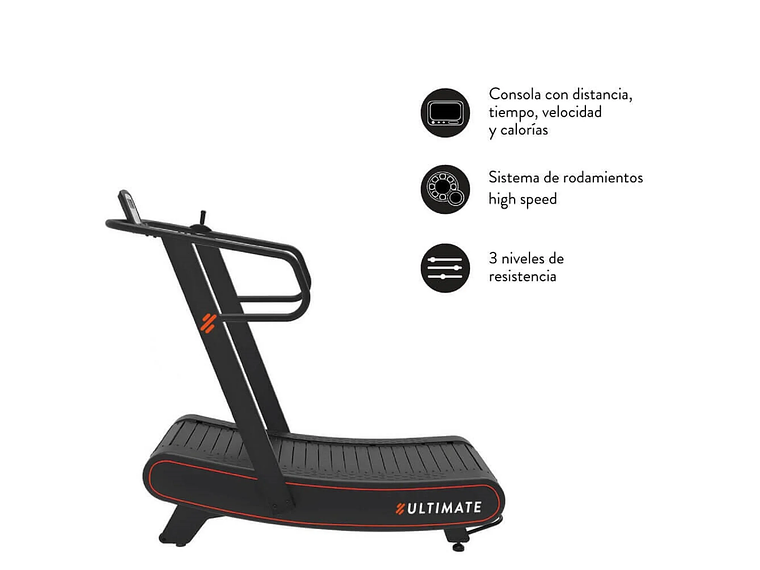 TROTADORA ULTIMATE FITNESS C500 CURVA 5