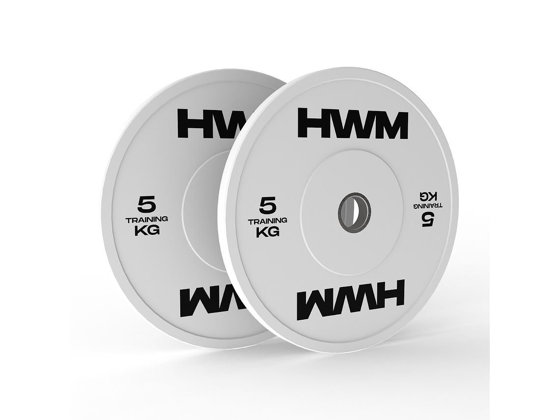Par Bumper Plates Full Color 5kg | HWM® 1