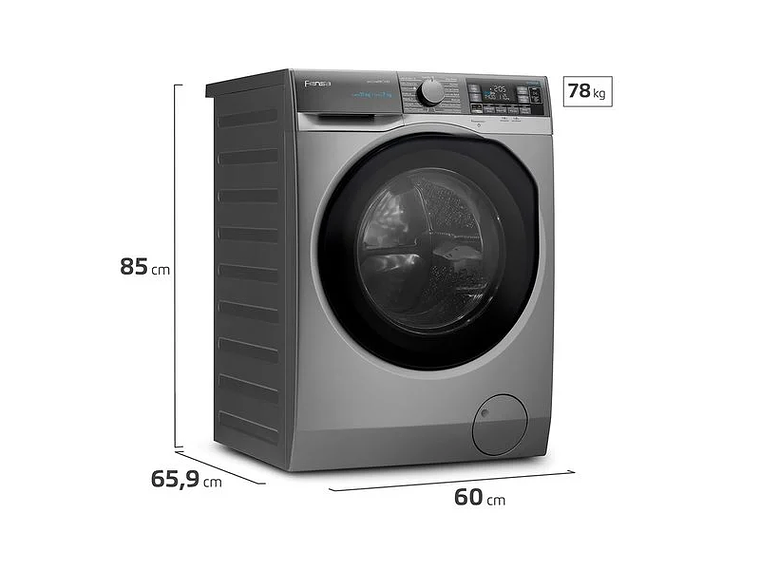 LAVADORA SECADORA FENSA 11/7 KG LAVADO INTELIGENTE 11WD GRIS 5