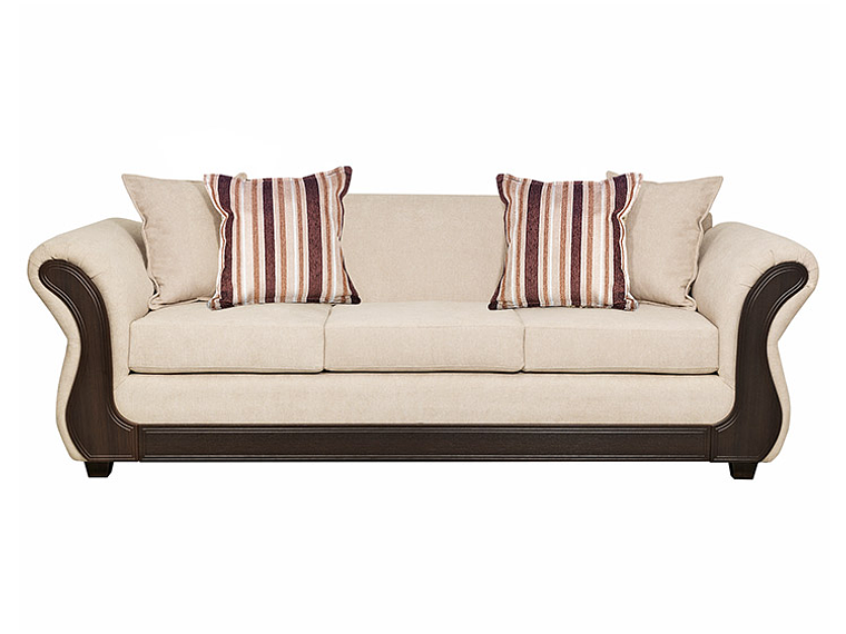 JUEGO DE LIVING INNOVAMUEBLES PALERMO TELA YF BEIGE 32 3