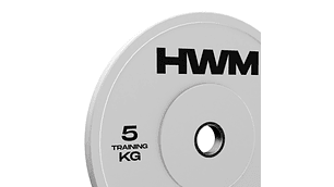 Par Bumper Plates Full Color 5kg | HWM®
