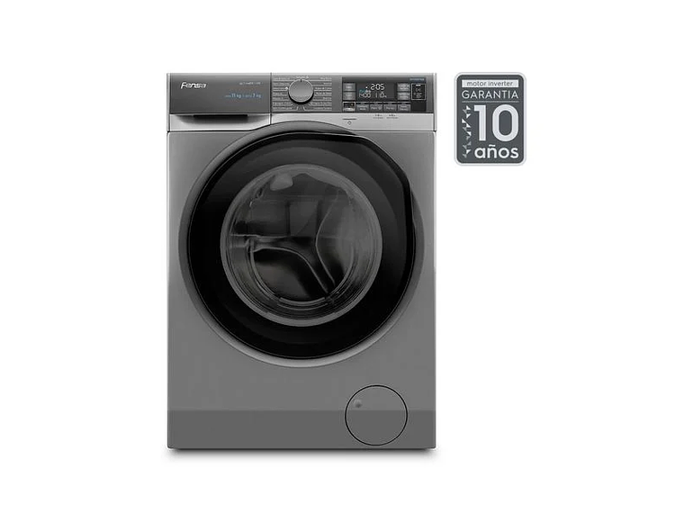 LAVADORA SECADORA FENSA 11/7 KG LAVADO INTELIGENTE 11WD GRIS 6
