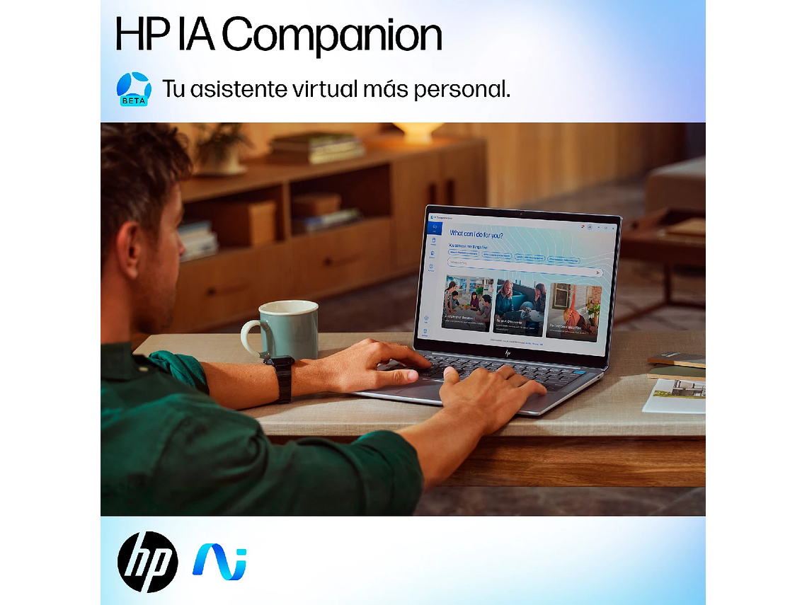 NOTEBOOK HP OMNIBOOK ULTRA 14-FD0001LA AMD RYZEN 9 32 GB RAM 1 TB SSD PANTALLA TOUCH 14