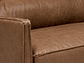 SOFÁ BARI 3 CUERPOS CUERO MARRÓN - Miniatura 7