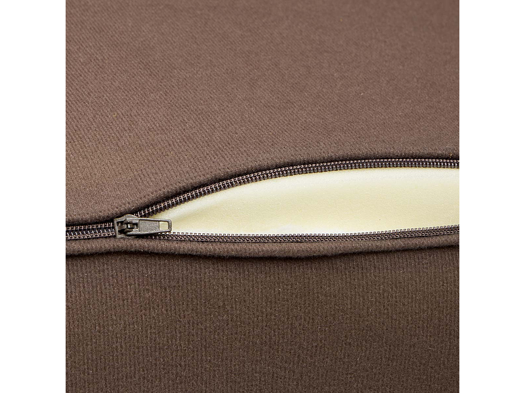 SOFÁ BARI 3 CUERPOS CUERO MARRÓN 8