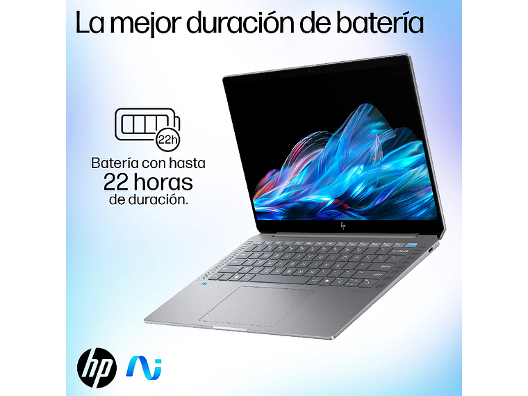 NOTEBOOK HP OMNIBOOK ULTRA 14-FD0001LA AMD RYZEN 9 32 GB RAM 1 TB SSD PANTALLA TOUCH 14