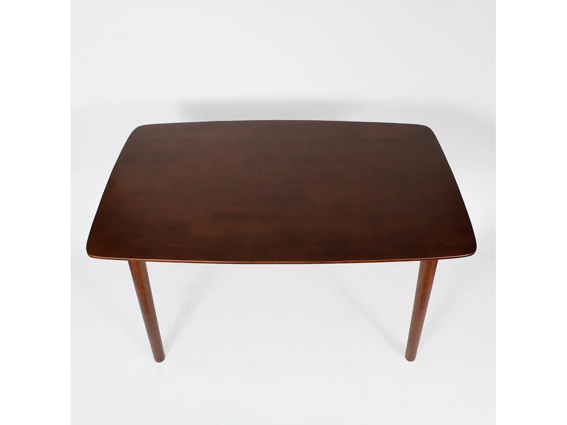 MESA COMEDOR NECTAR STRAUSS 160 X 90 CM MADERA CAUCHO 2