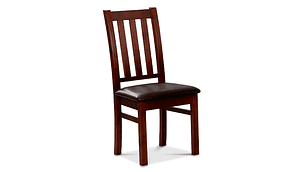 JUEGO DE COMEDOR CIC ÑUBLE PU 6 SILLAS CHOCOLATE