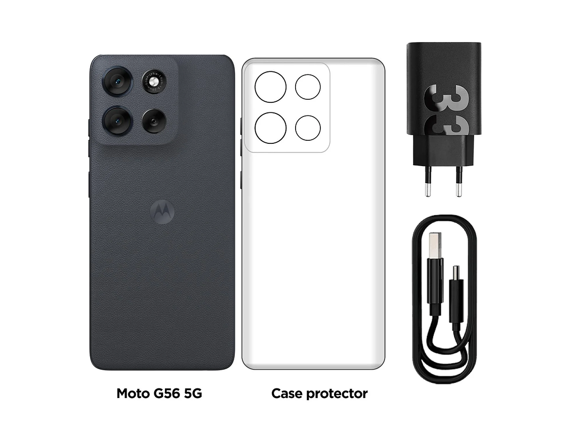 MOTOROLA MOTO G56 8+256GB AZUL 5