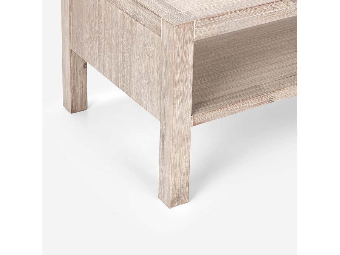 MESA CENTRO ROSEN KARSTEN 130 X 50 CM NATURAL MADERA 8