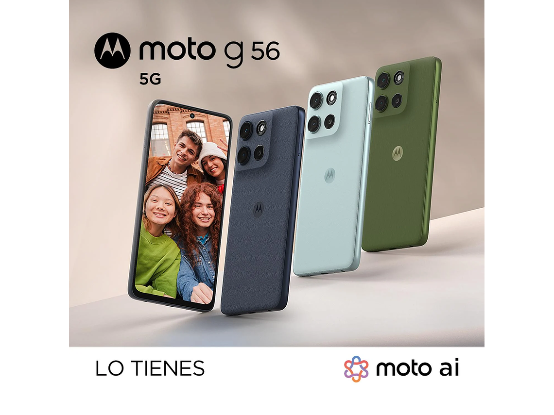 MOTOROLA MOTO G56 8+256GB AZUL 6