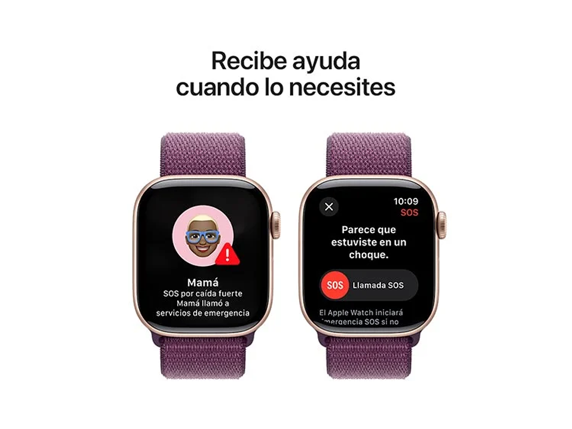APPLE WATCH S10 ALUMINIO 42MM SPORT LOO ROSE GOLD 7