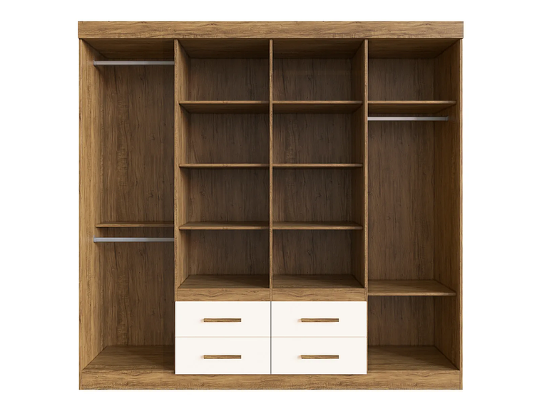 CLÓSET EXIT NUEZ LAS VEGAS 4 CAJONES BEIGE 2