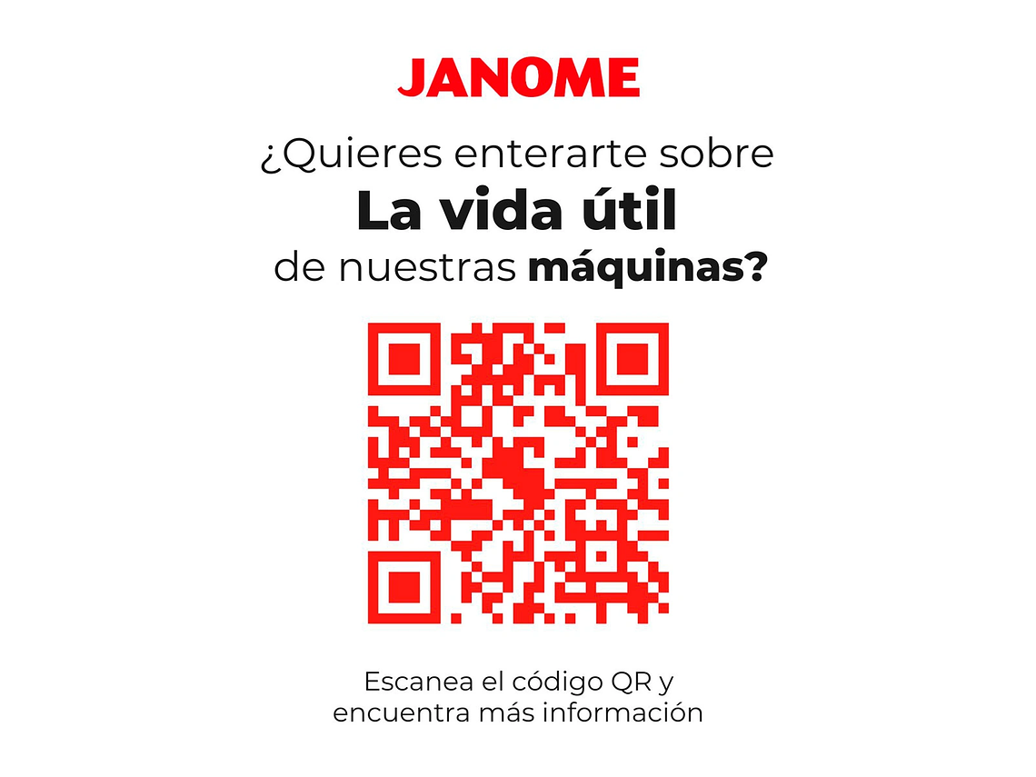 COMBO JANOME MÁQUINA DE COSER DM7200 + OVERLOCK 8002D 6