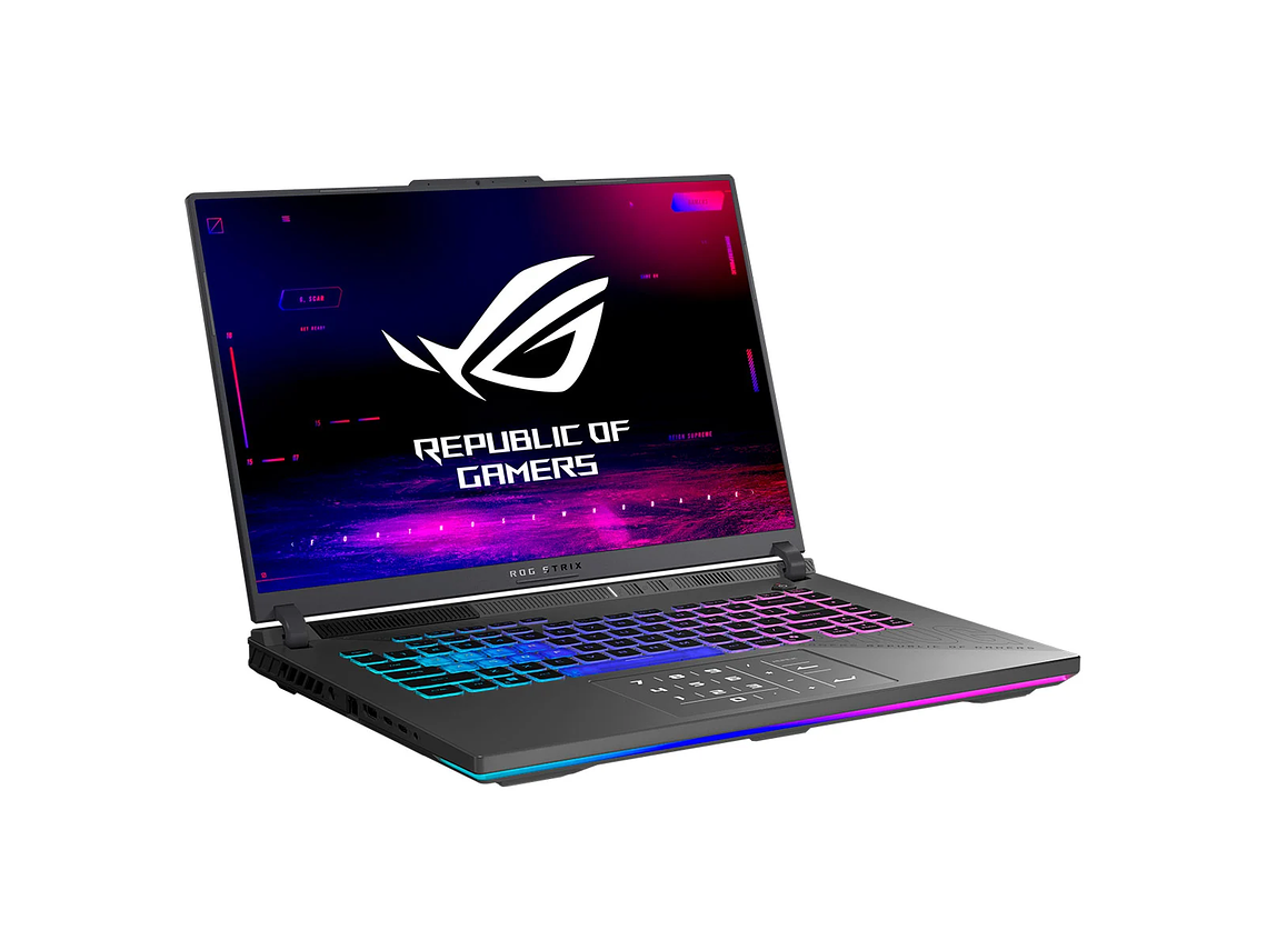 NOTEBOOK GAMER ASUS ROG STRIX G16 G614PH-S5052W AMD RYZEN 9 16GB RAM 512GB SSD NVIDIA RTX 5050 16” 8