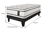CAMA EUROPEA FLEX MAJESTY 1.5 PLAZAS - Miniatura 5