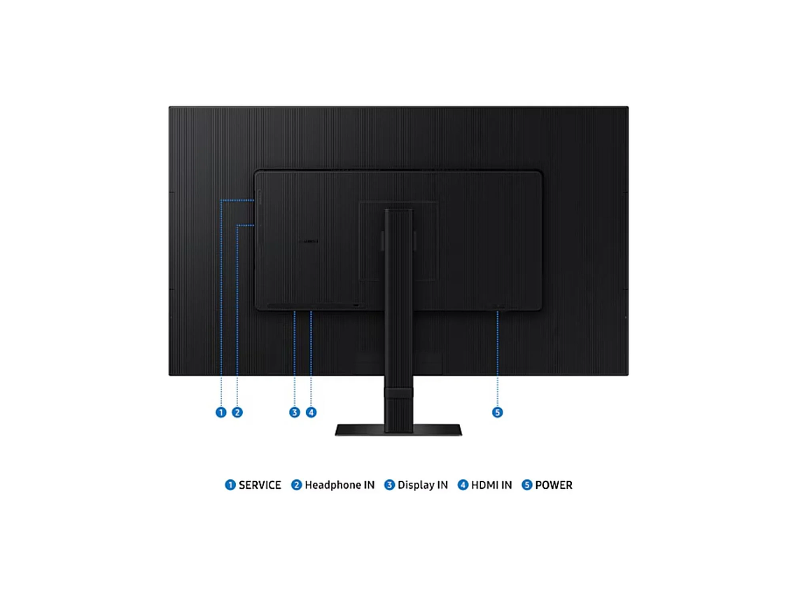 MONITOR SAMSUNG 32' S70UD VIEWFINITY S7 UHD 4K 5