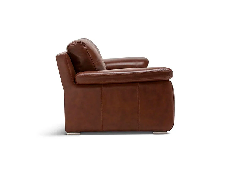 SOFÁ ROSEN 5037 3 CUERPOS CUERO CARAMELO 2