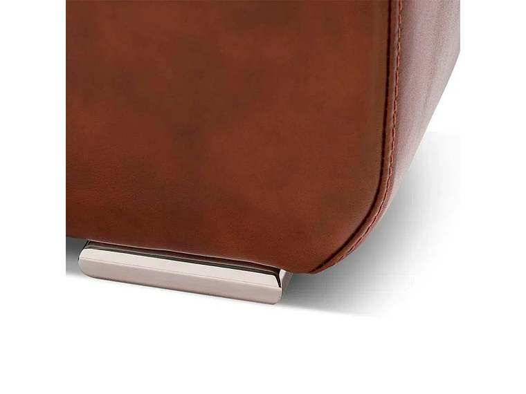 SOFÁ ROSEN 5037 3 CUERPOS CUERO CARAMELO 8