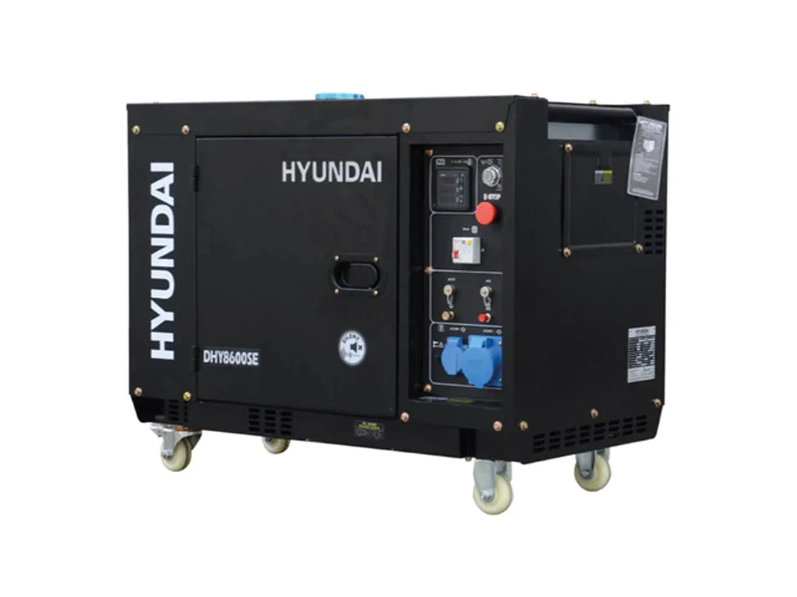 GENERADOR HYUNDAI 6.3 KW. 220 V. DIESEL P.ELECTRICA 1