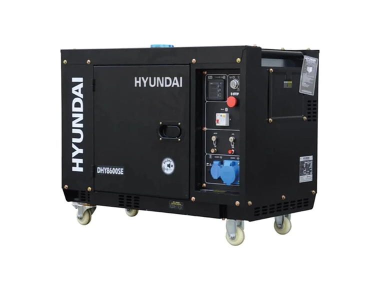 GENERADOR HYUNDAI 6.3 KW. 220 V. DIESEL P.ELECTRICA 1