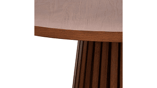 MESA COMEDOR MEYA MUEBLES REDONDA JAPANDI 4 PERSONAS MADERA