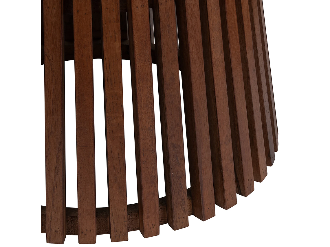 MESA COMEDOR MEYA MUEBLES REDONDA JAPANDI 4 PERSONAS MADERA 3