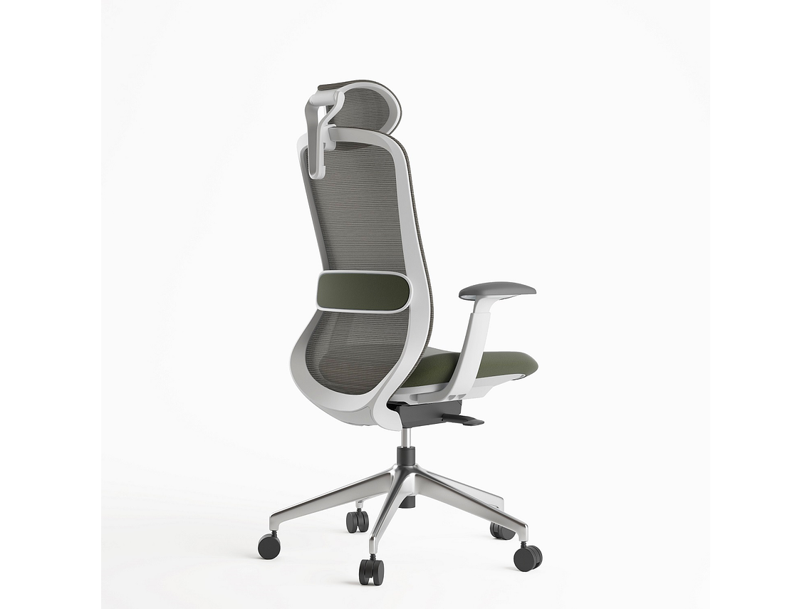 SILLA ESCRITORIO OFICINA KRONE STELLA ERGONÓMICA EJECUTIVA 3
